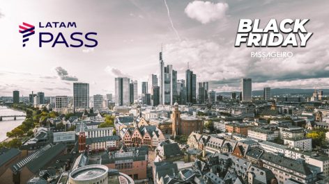 LATAM Pass tem passagens de ida e volta para Frankfurt por 116.470 pontos + taxas