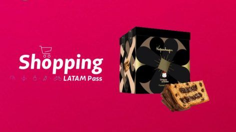 Resgate um Panettone Kopenhagen Língua de Gato a partir de 7.418 pontos LATAM Pass