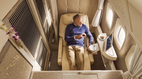 Emirates passa a oferecer o Dom Pérignon Rosé Vintage 2009 em voos de Primeira Classe saindo de Dubai