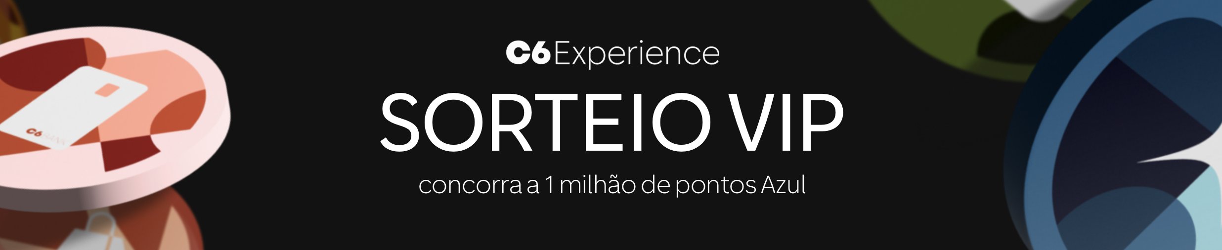 C6 1 milhão pontos