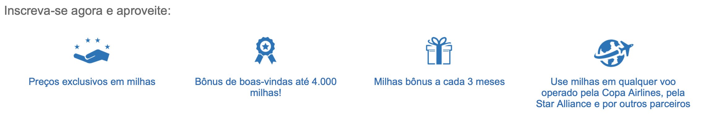 ConnectMiles Plan Copa Airlines