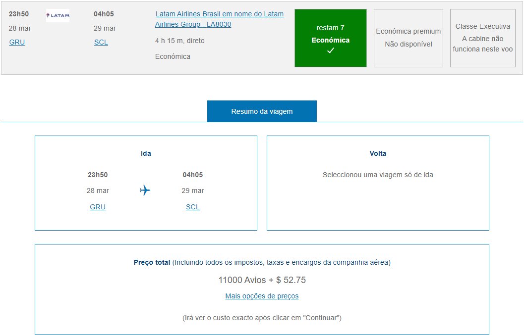 emissões executive club