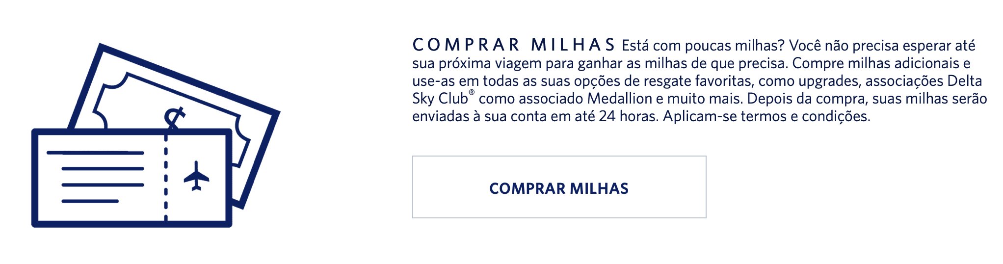 milhas Delta SkyMiles