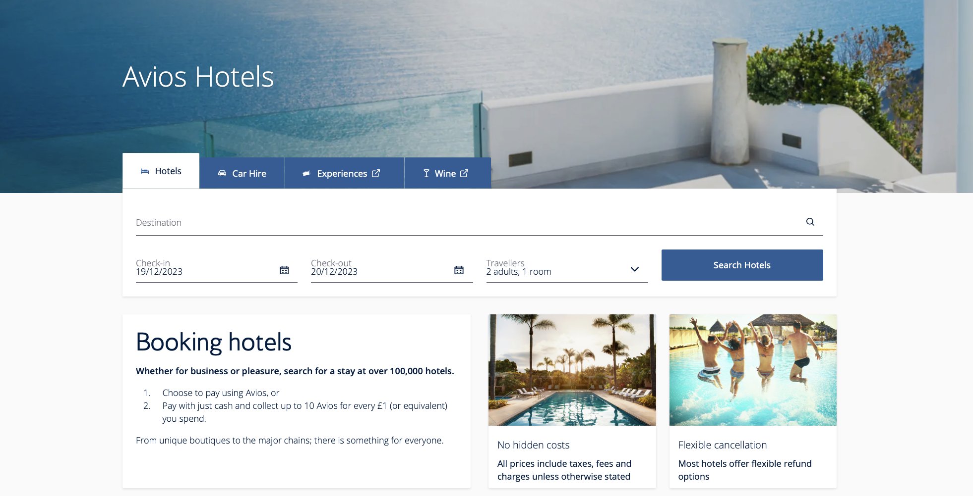 acumular Avios Executive Club