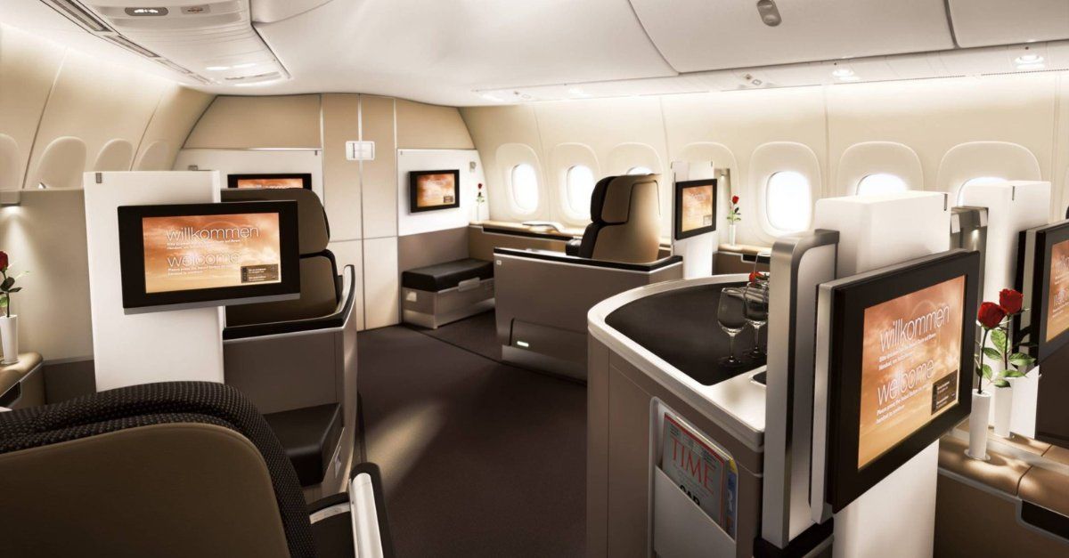Lufthansa Primeira Classe