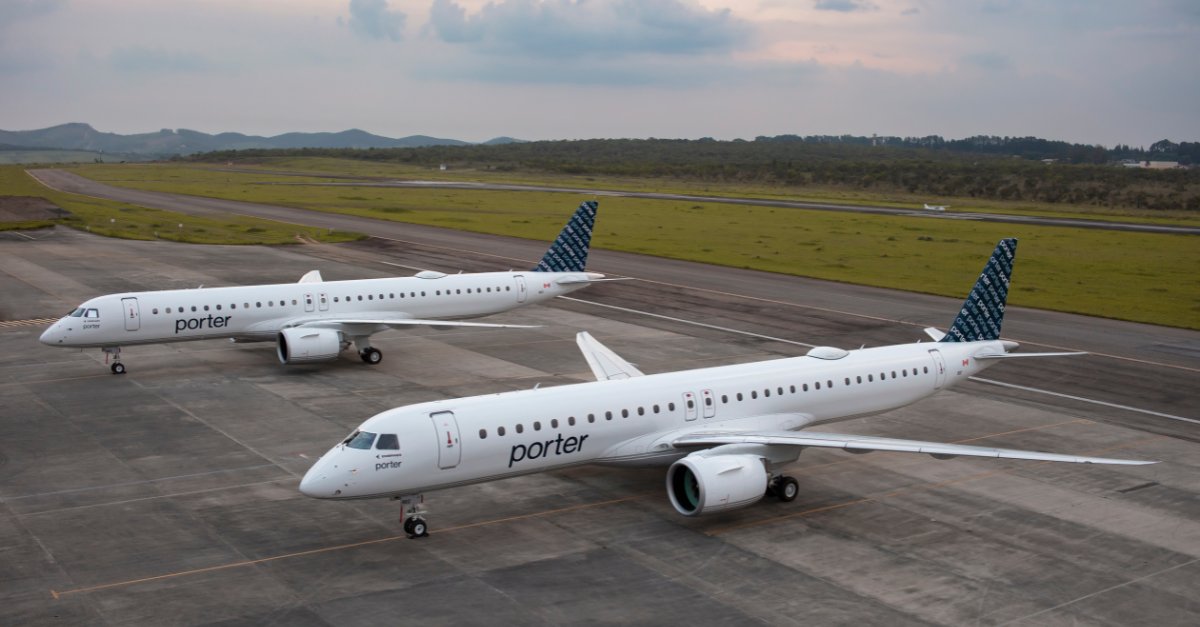 Porter Airlines Embraer