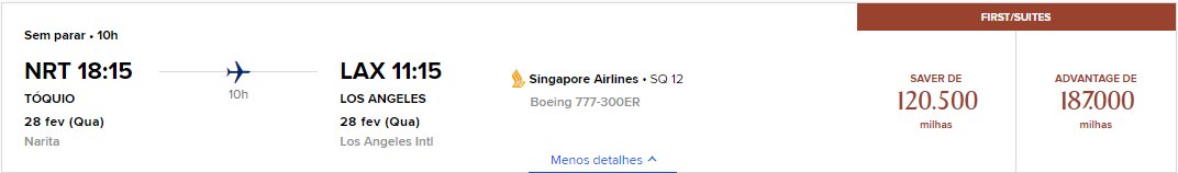 primeira KrisFlyer