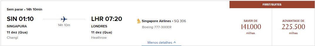 primeira KrisFlyer