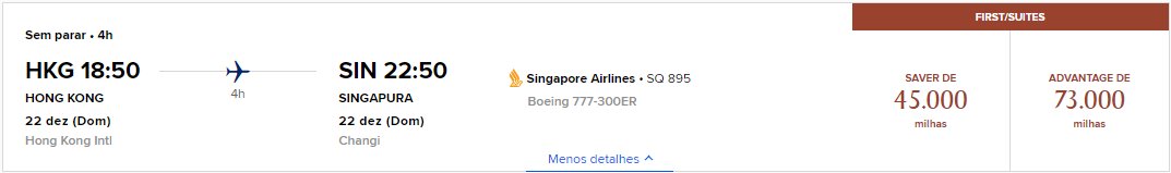 primeira KrisFlyer