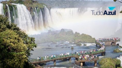 Cataratas chamando! TudoAzul tem trechos a partir de 6.000 pontos para Foz do Iguaçu