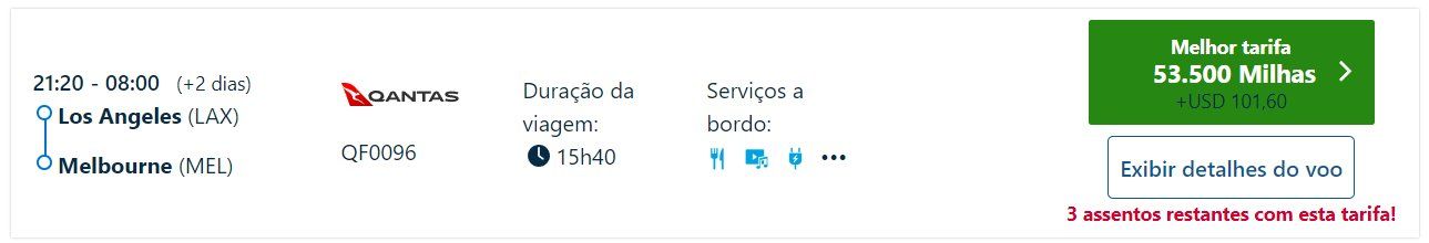 milhas Austrália