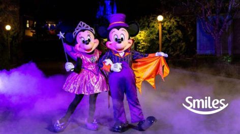 Compre um Samsung Galaxy S24 no Shopping Smiles e ganhe milhas o suficiente para passar o Halloween na Disney