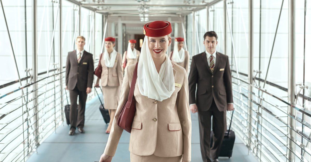Emirates tripulação