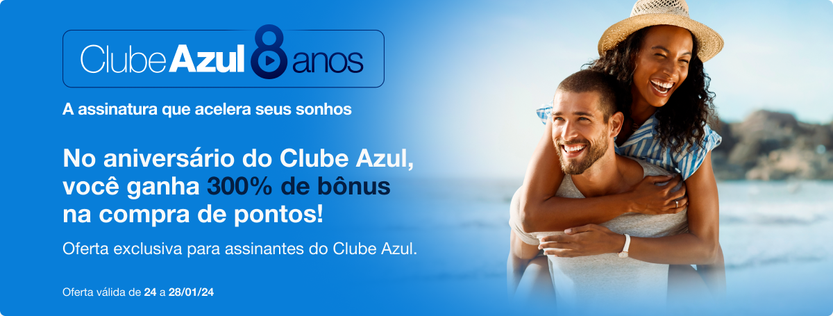 TudoAzul bônus compra pontos