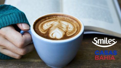 Shopping Smiles oferece até 14 milhas por real gasto em cafeteiras vendidas pelas Casas Bahia