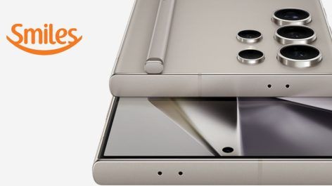 Shopping Smiles oferece até 13 milhas por real gasto na compra de smartphones Samsung e demais produtos selecionados