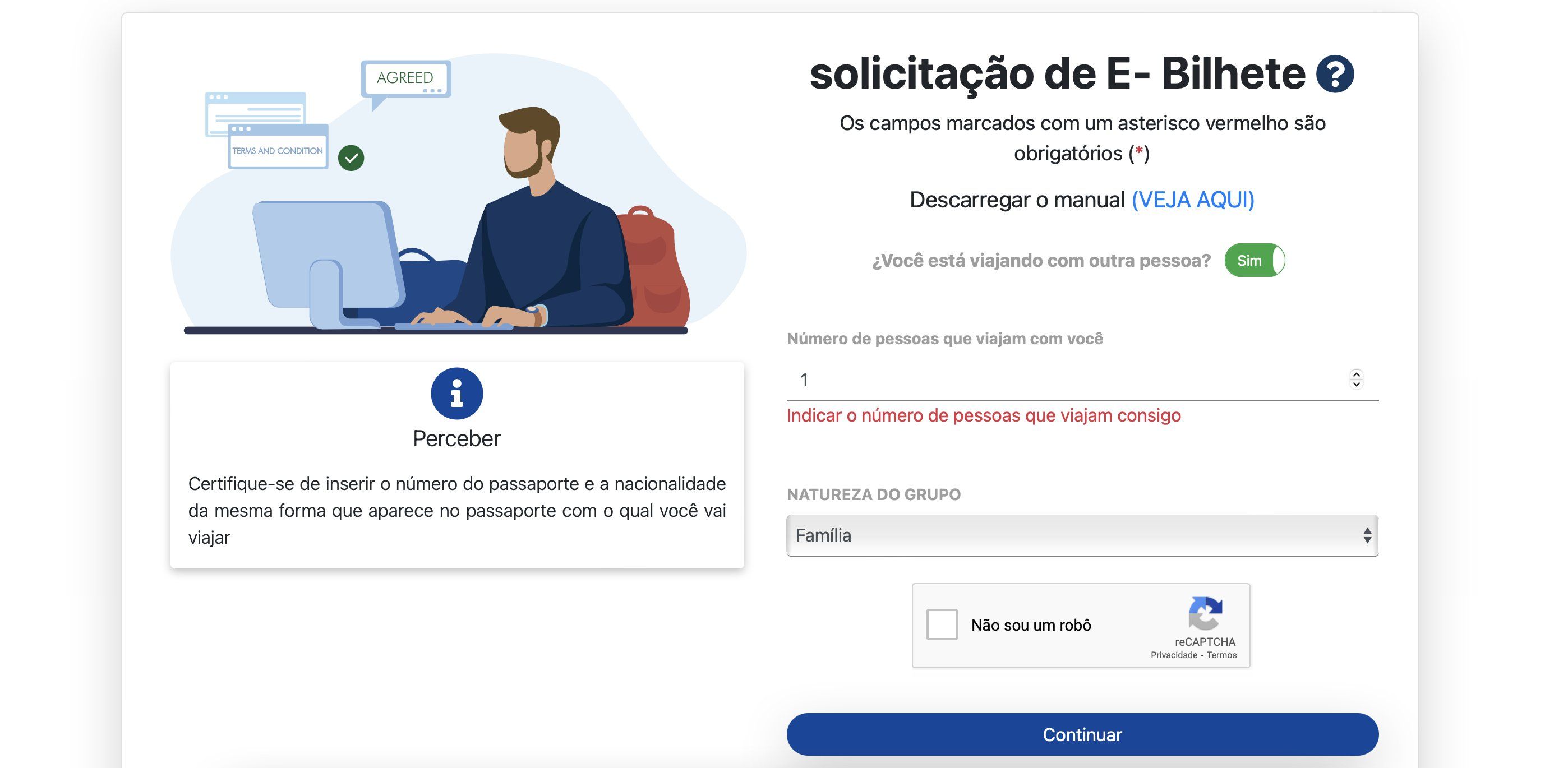 formulário República Dominicana