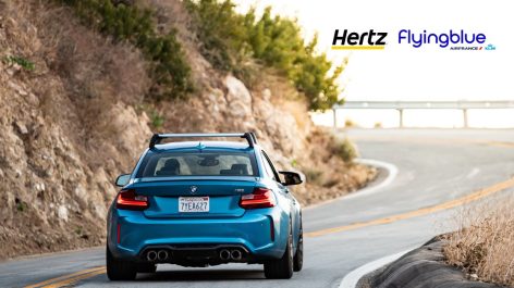 Concorra a 1 milhão de milhas Flying Blue ao alugar um carro na Hertz