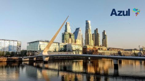 Viaje na Classe Executiva da Emirates para Buenos Aires por 70.000 pontos Azul + taxas