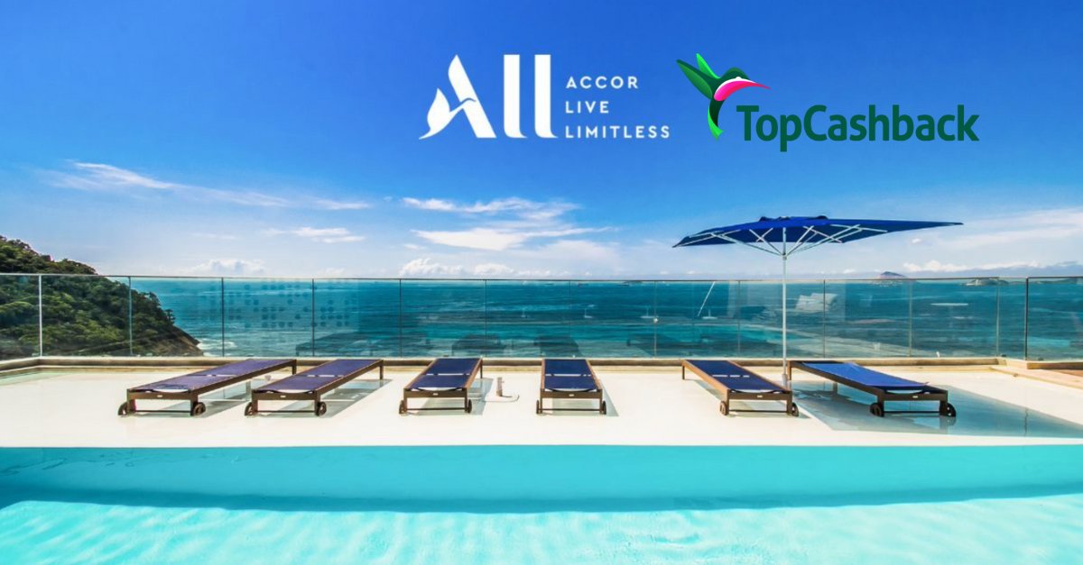 TopCashback oferece até 15% de cashback em hotéis da rede Accor