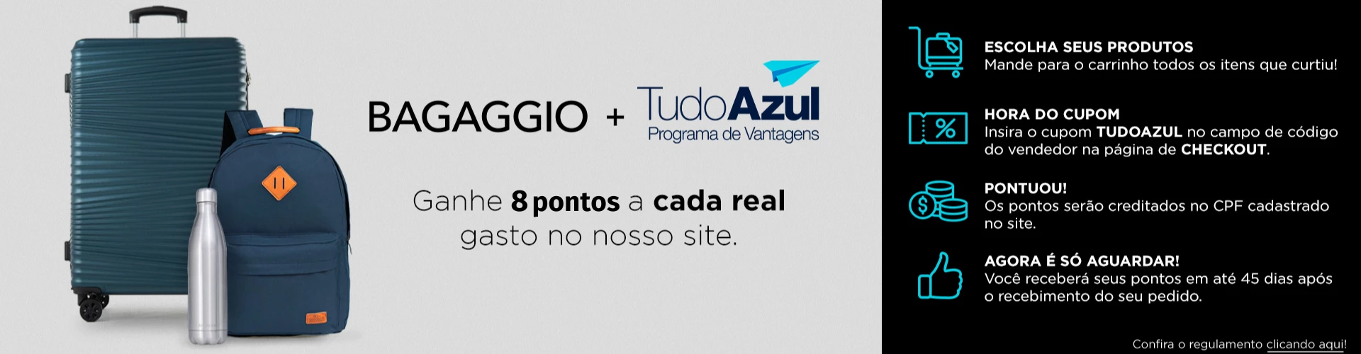 Azul Baggagio banner