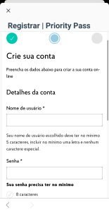 Imagem cadastro priority pass