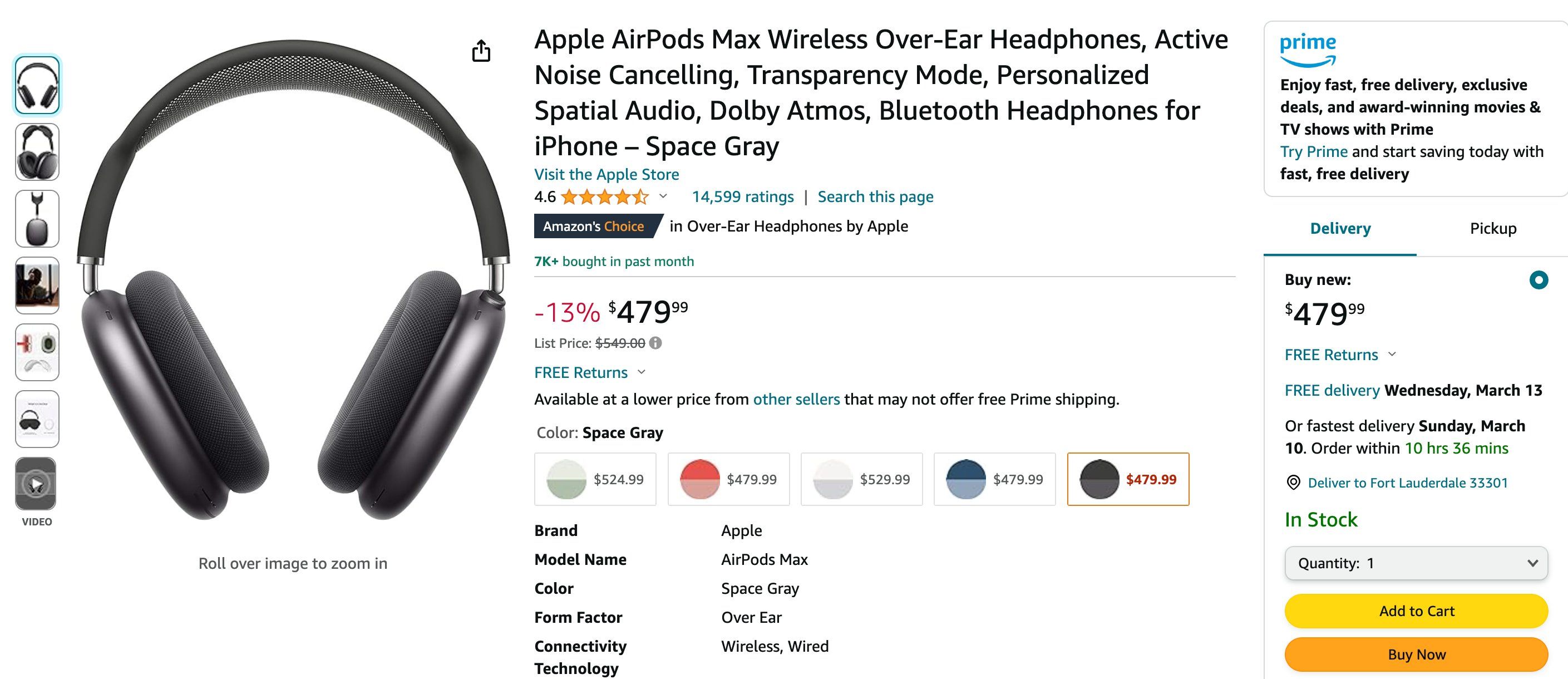 Amazon Apple AirPods 
