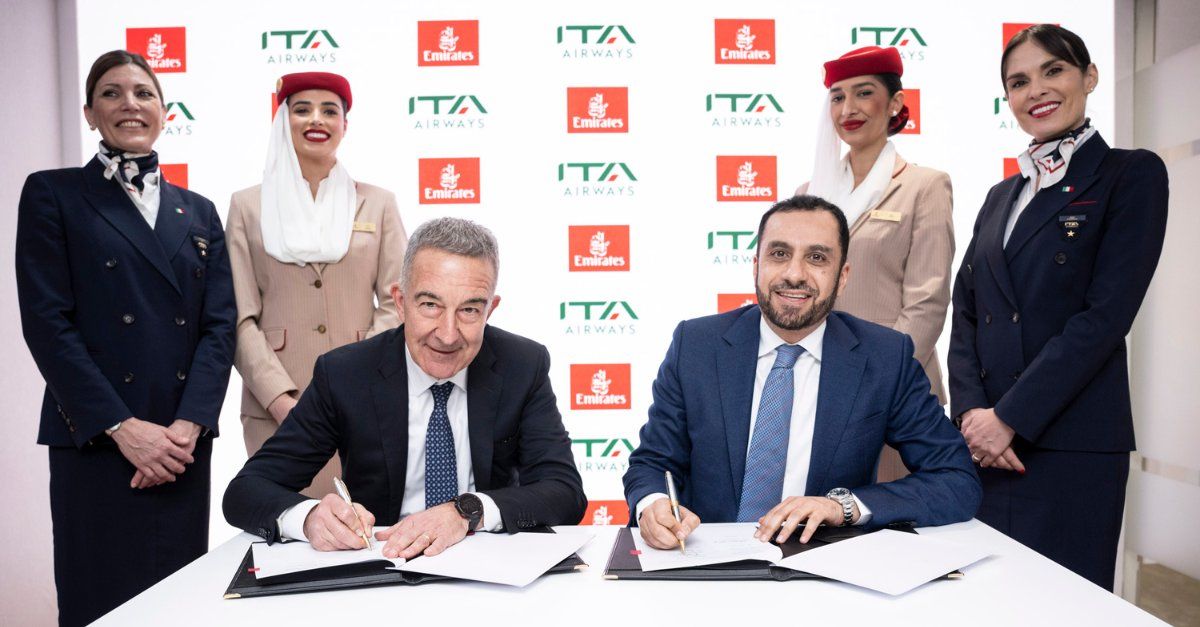 Emirates ITA Airways codeshare