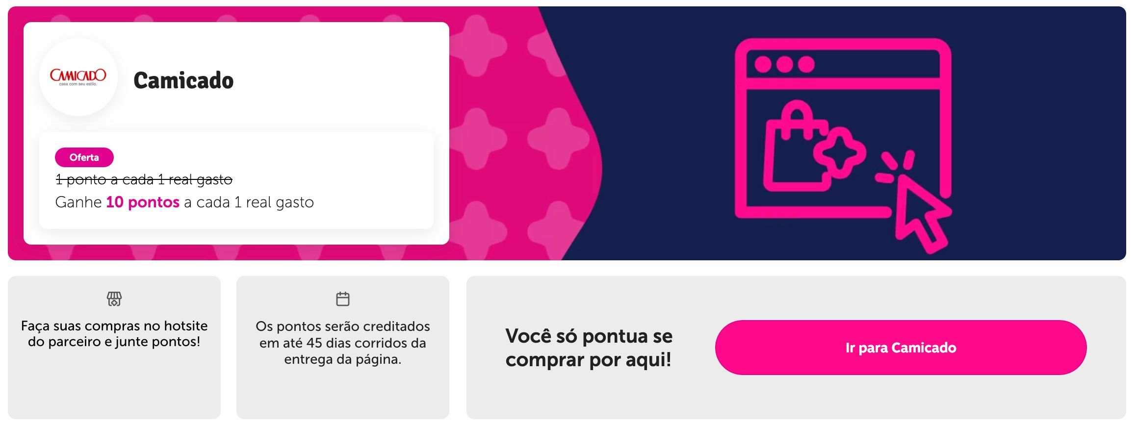 Camicado livelo