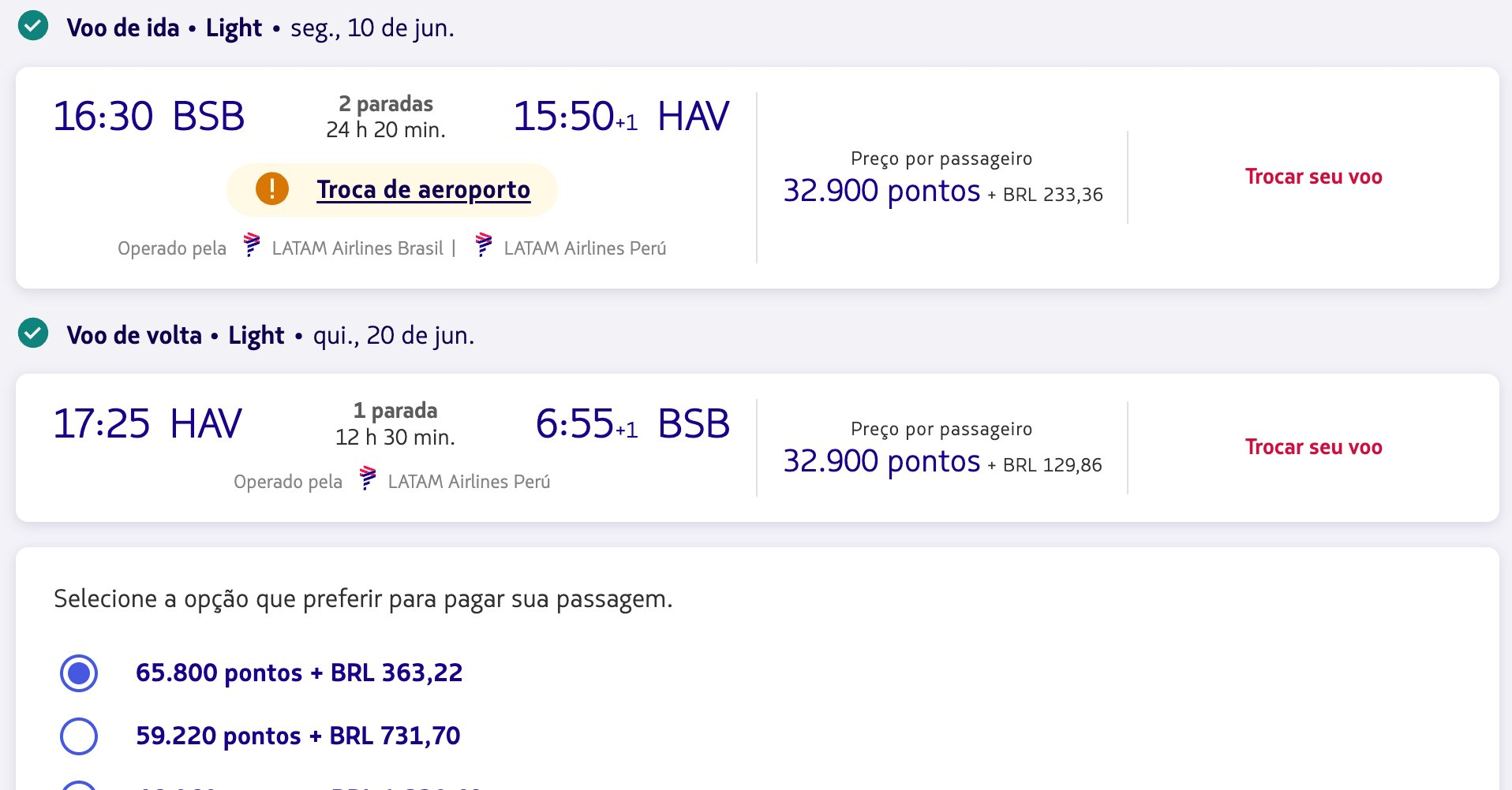 LATAM Havana Cuba