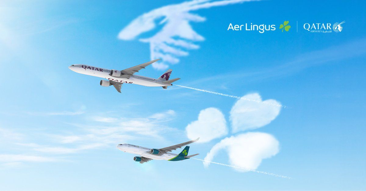 Qatar Airways Aer Lingus codeshare