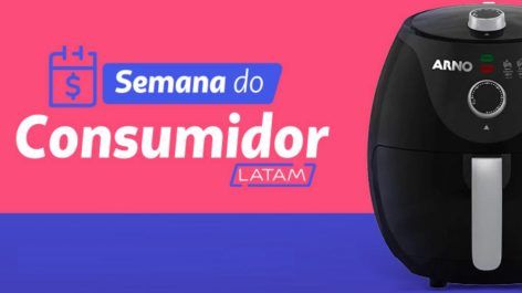 Resgate uma Air Fryer Arno a partir de 12.017 pontos LATAM Pass