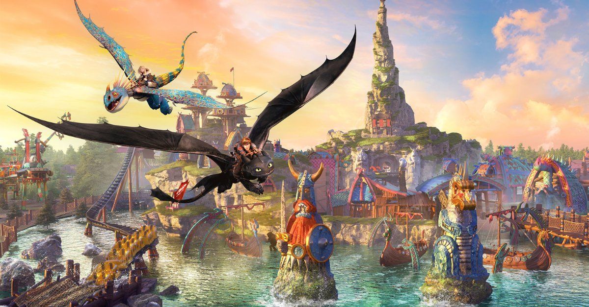 capa isle berk epic universe novidades