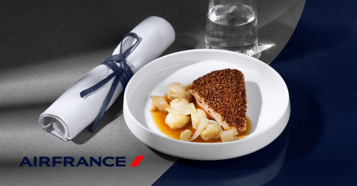 Air France novo cardápio
