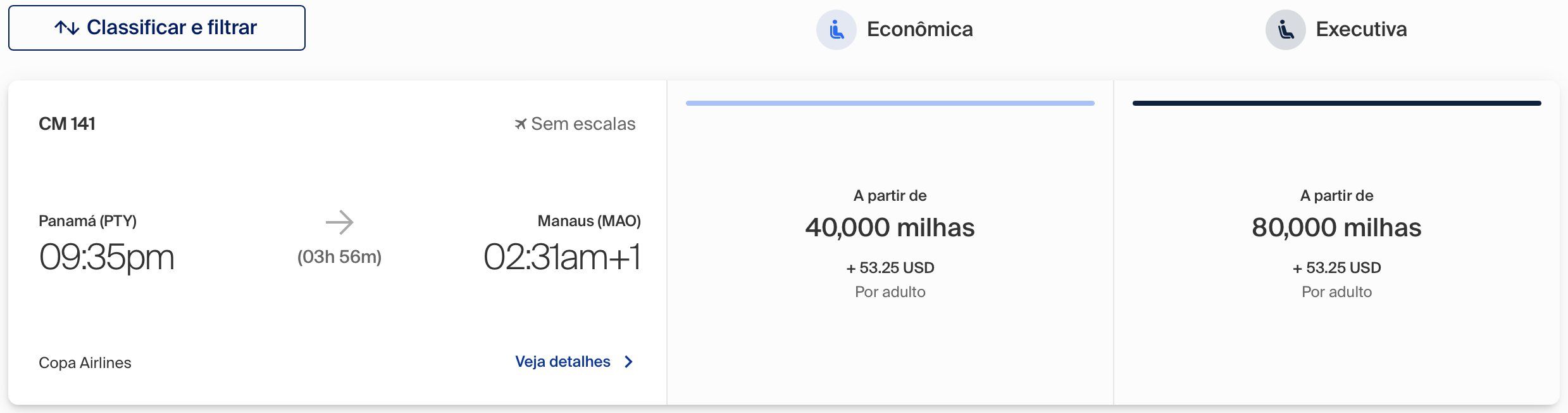 Copa Boeing 737 MAX 8