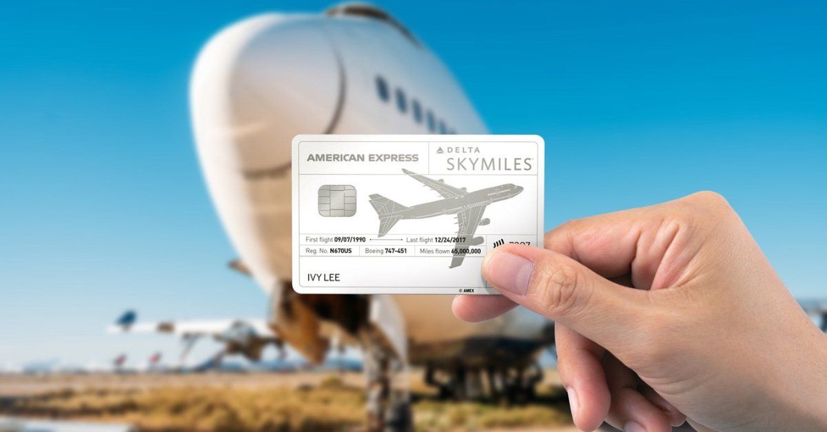 Delta American Express 747