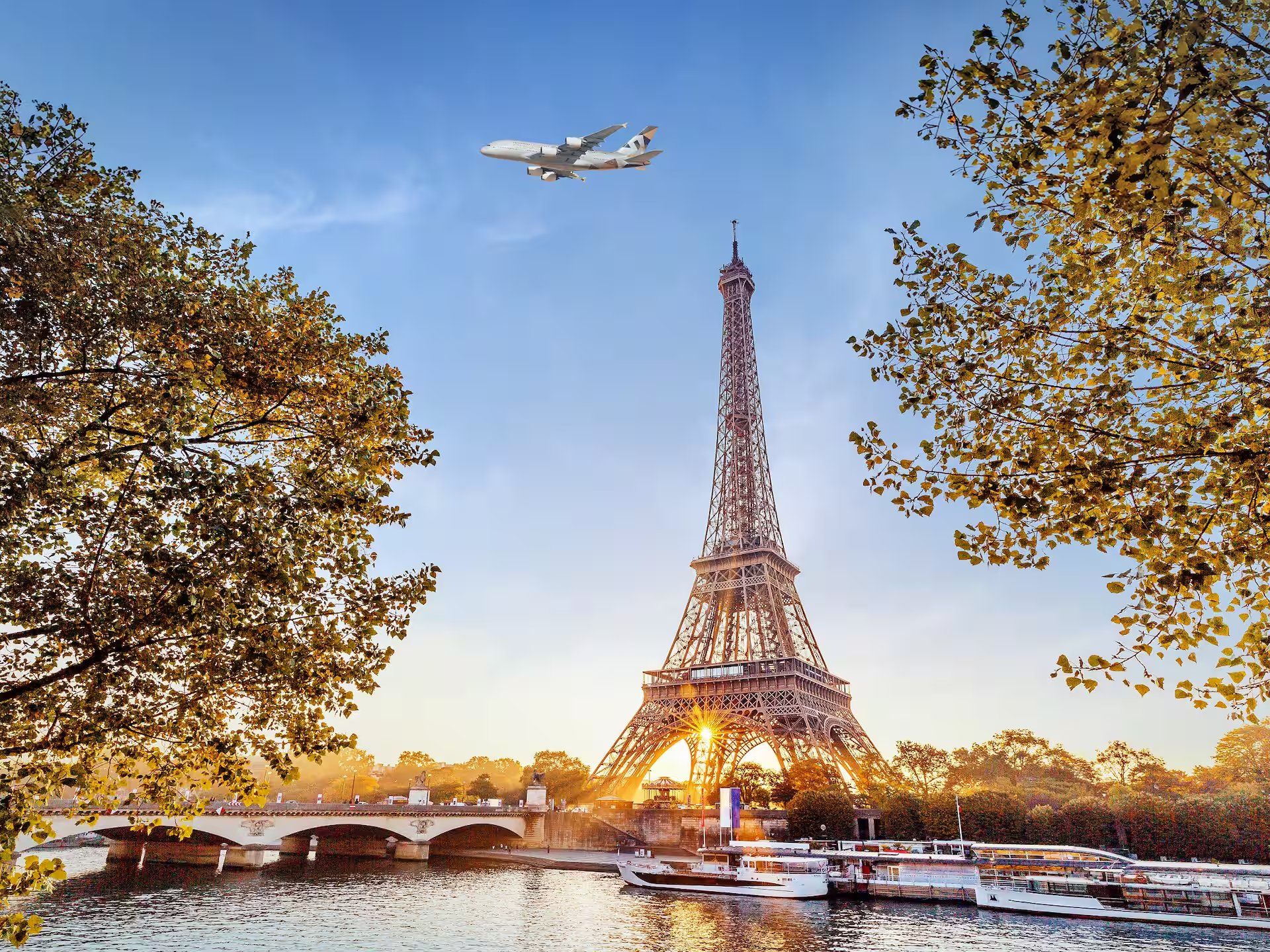 Etihad Abu Dhabi Paris A380