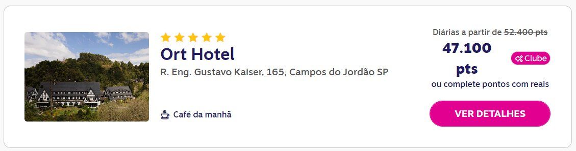 hotel livelo pontos