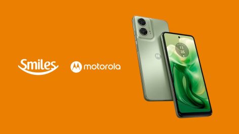 Ganhe até 10 milhas por real gasto na compra de produtos Motorola no Shopping Smiles