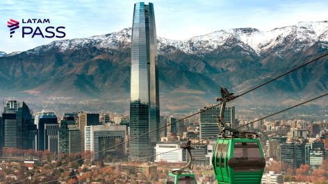 Compre pontos LATAM Pass e voe para Santiago por R$ 294 + taxas