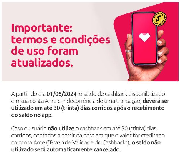 cash back ame 