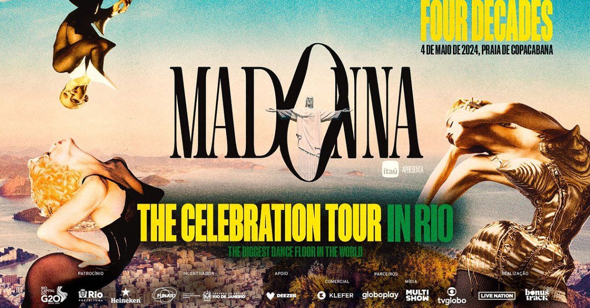 Título show Madonna Rio