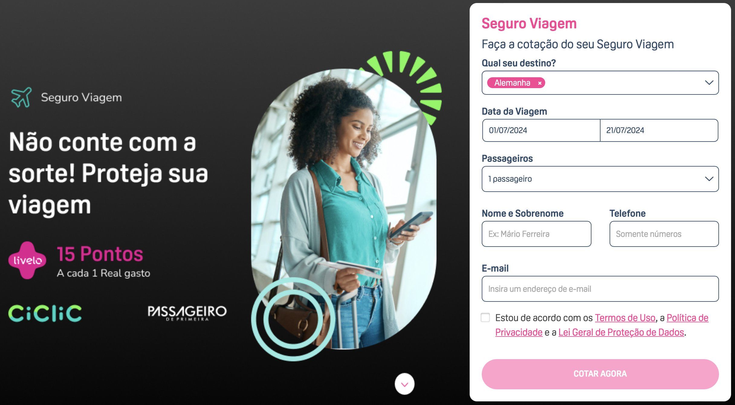 Seguros Ciclic Livelo