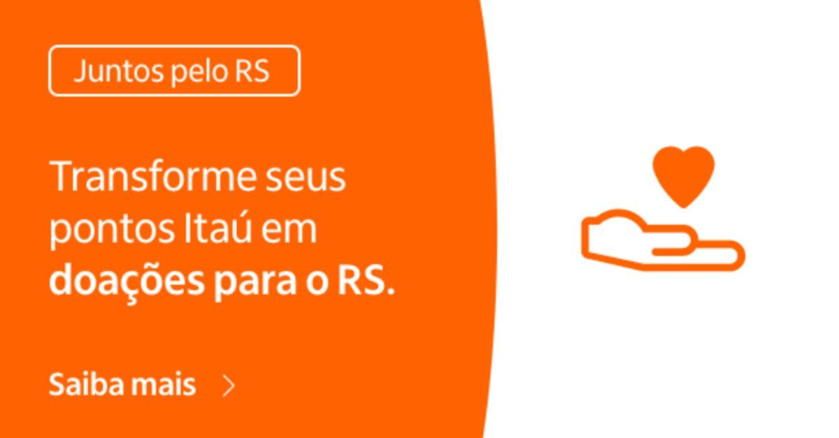 Itaú pontos Rio Grande do Sul