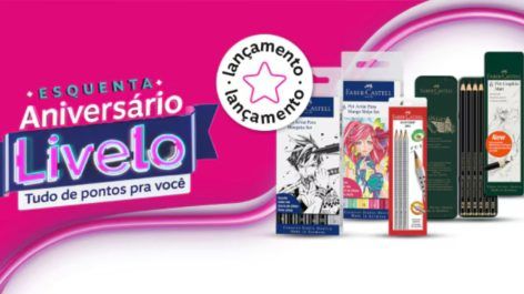 Livelo inicia parceria com a Faber-Castell e oferece até 8 pontos por real gasto