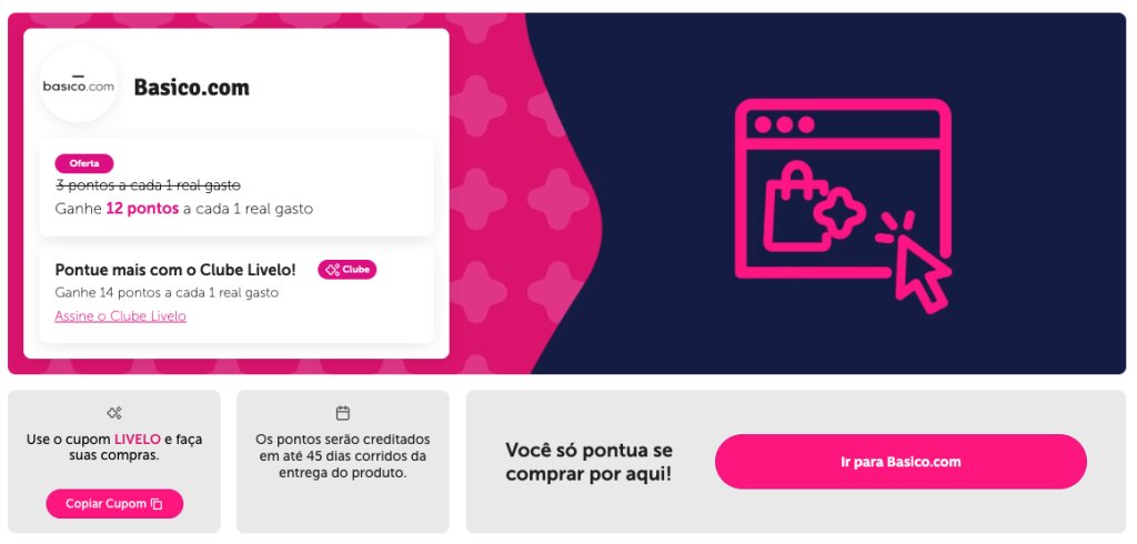 compre e pontue basico