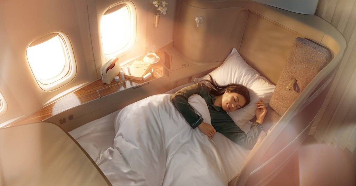 Qatar primeira classe 777