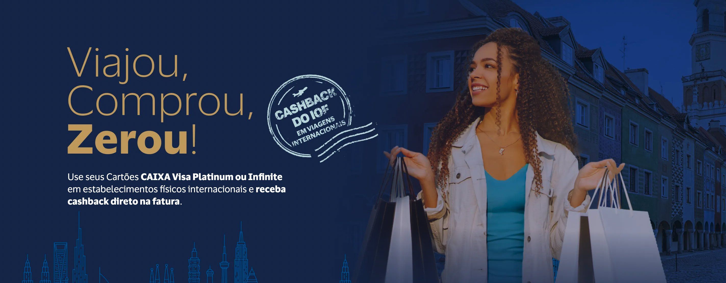 cartões CAIXA IOF