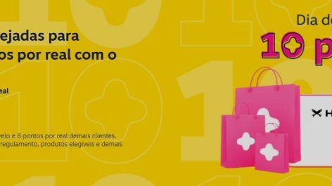Dia de até 10 pontos por real na Livelo! Ganhe até 10 pontos por real gasto em 57 parceiros