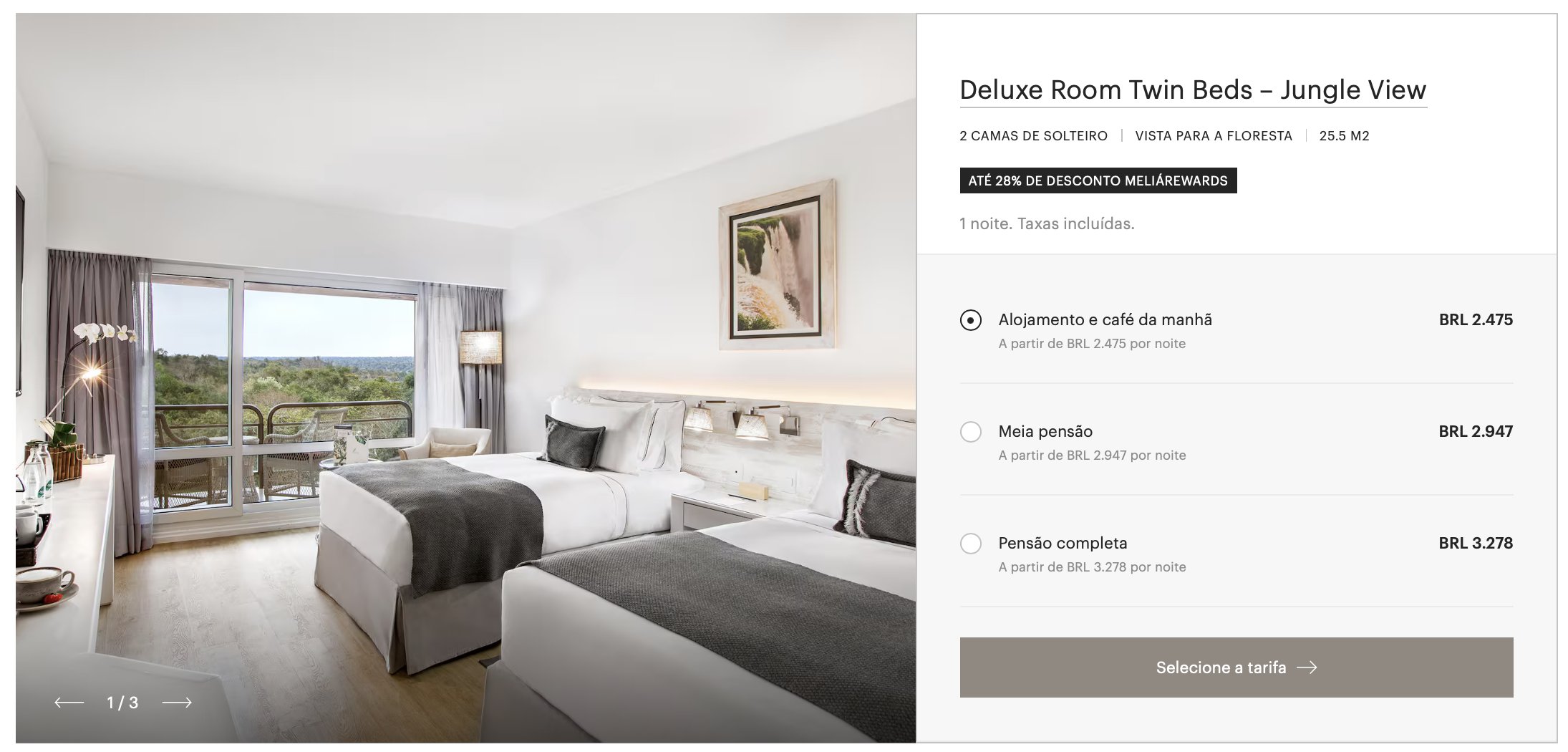 meliá hotéis desconto